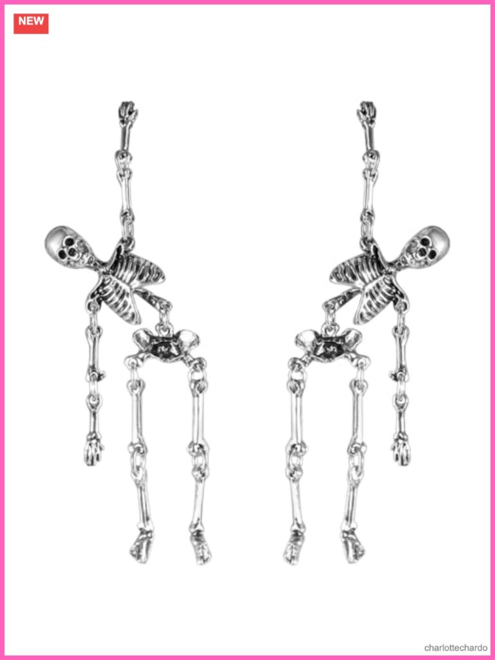 Halloween Skeleton Drop Dangle Earrings Women Costume Party Jewelry